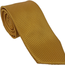 Carregar imagem no visualizador da galeria, GRAVATA TRADICIONAL PIERRE CARDIN AMARELO VIVO FALSO LISO JACQUARD MICROFIBRA
