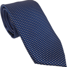 Carregar imagem no visualizador da galeria, GRAVATA TRADICIONAL PIERRE CARDIN AZUL TRAMADA JACQUARD MICROFIBRA
